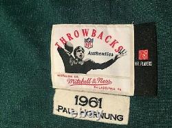 Vtg 61 Green Bay Packer Mitchell & Ness Paul HornungFootball Jersey sewn 44 NEW