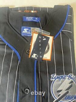 Vtg Tampa Bay Lightning button up jersey size medium Nwt 90s Nos