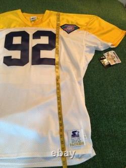 Vtg authentic Green Bay Packers, Reggie, White throwback 1994 jersey 2XL new