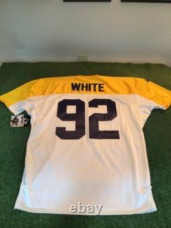 Vtg authentic Green Bay Packers, Reggie, White throwback 1994 jersey 2XL new