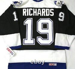 Vtg-men-nwt-sm Brad Richards Tampa Bay Lightning 2004 Cup Patch NHL CCM Jersey
