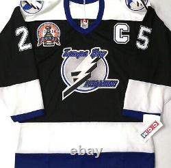 Vtg-men-nwt-sm Dave Andreychuk Tampa Bay Lightning 2004 Cup Patch NHL CCM Jersey