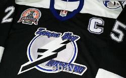 Vtg-men-nwt-sm Dave Andreychuk Tampa Bay Lightning 2004 Cup Patch NHL CCM Jersey