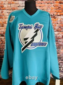 Vtg-nwt-pro-58 Vasilevskiy Tampa Bay Lightning CCM Licensed Authentic Jersey