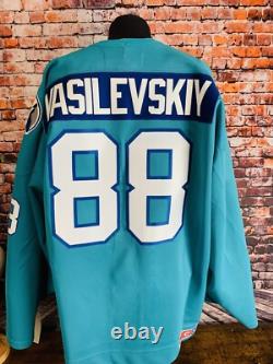 Vtg-nwt-pro-58 Vasilevskiy Tampa Bay Lightning CCM Licensed Authentic Jersey