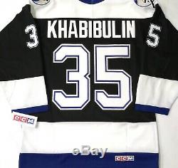 Vtg-nwt-sm Nikolai Khabibulin Tampa Bay Lightning 2004 Cup Patch NHL CCM Jersey