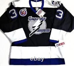 Vtg-nwt-small Manon Rheaume 1993 Cup Patch Tampa Bay Lightning CCM NHL Jersey