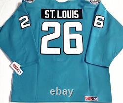 Vtg-pro-56 Martin St. Louis Tampa Bay Lightning CCM Licensed Authentic Jersey