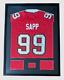 Warren Sapp Signed Hof 13 Inscription Nike Vapor New Jersey Auto Beckett Coa