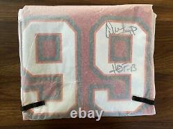 WARREN SAPP Signed HOF 13 Inscription Nike Vapor NEW Jersey Auto Beckett COA