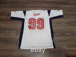 Warren Sapp #99 Tampa Bay Buccaneers Reebok Jersey 2003 Super Bowl XXXVII New