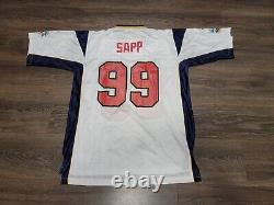 Warren Sapp #99 Tampa Bay Buccaneers Reebok Jersey 2003 Super Bowl XXXVII New