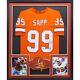 Warren Sapp Framed Signed Tampa Bay Buccaneers Tb Jersey Beckett Autographed