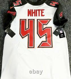 White-pro-48 Devin White Tampa Bay Buccaneers Sleeve Authentic NFL Nike Jersey