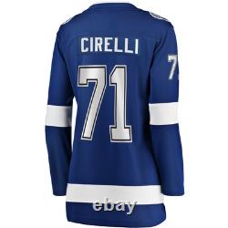 Women's Anthony Cirelli Fanatics Blue Tampa Bay Lightning Home Breakaway Player