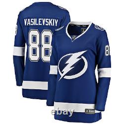 Women's Fanatics Branded Andrei Vasilevskiy Blue Tampa Bay Lightning Premier
