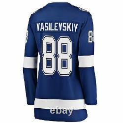 Women's Fanatics Branded Andrei Vasilevskiy Blue Tampa Bay Lightning Premier