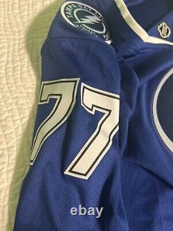 Women's Fanatics Tampa Bay Lightning Blue Victor Hedman Breakaway Player Jersey