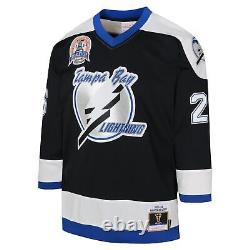 Youth Mitchell & Ness Martin St. Louis Black Tampa Bay Lightning 2003 Blue Line