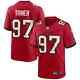 Zach Triner Tampa Bay Buccaneers Nike Game Player Jersey Men's 2023 Nfl #97 New